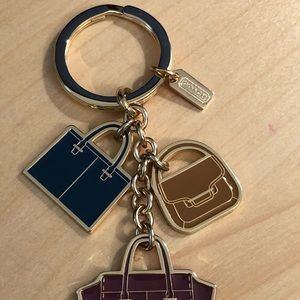 Coach Key Chain NWOT - Gold Tone